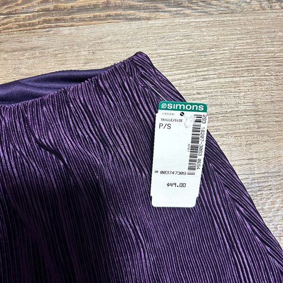 NWT Simons Purple Skirt - Picture 2 of 3